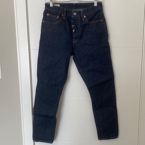 Levi’s 501 jeans button fly size W28 L28 - Picture 1 of 6